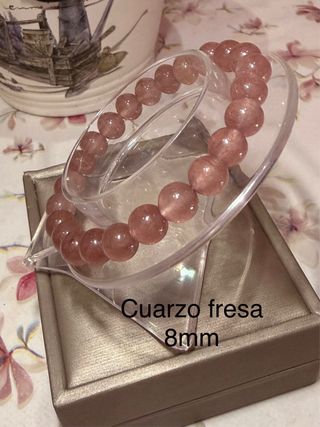 Pulseras Minerales Naturales de 8mm precio unidad