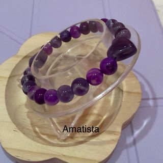 Pulseras Minerales Naturales de 8mm precio unidad