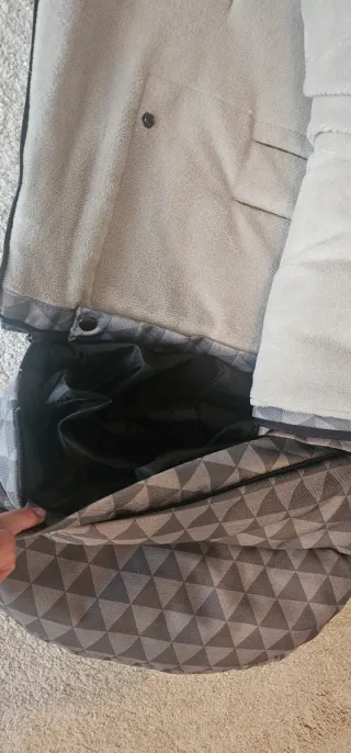 Saco de invierno para carrito con capucha