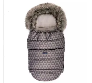 Saco de invierno para carrito con capucha