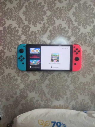 Nintendo Switch Azul y Rosa
