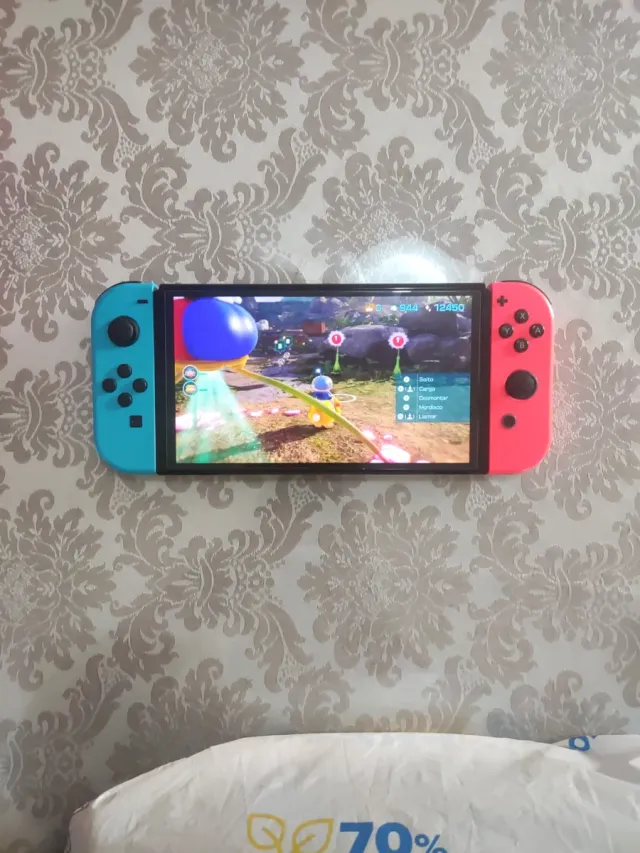 Nintendo Switch Azul y Rosa(Juegos incluidos)