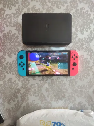 Nintendo Switch Azul y Rosa
