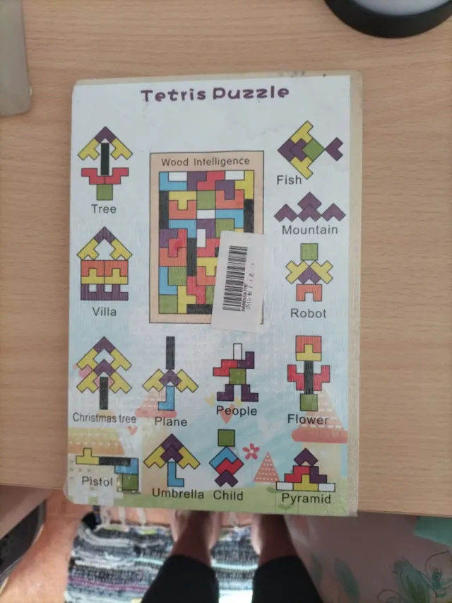Tetris de madera Wood Intelligence