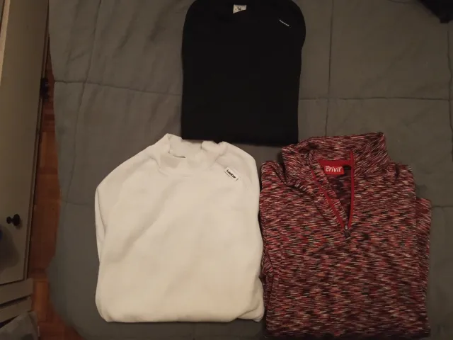 Lote de 3 Camisetas térmicas para nieve Talla 12