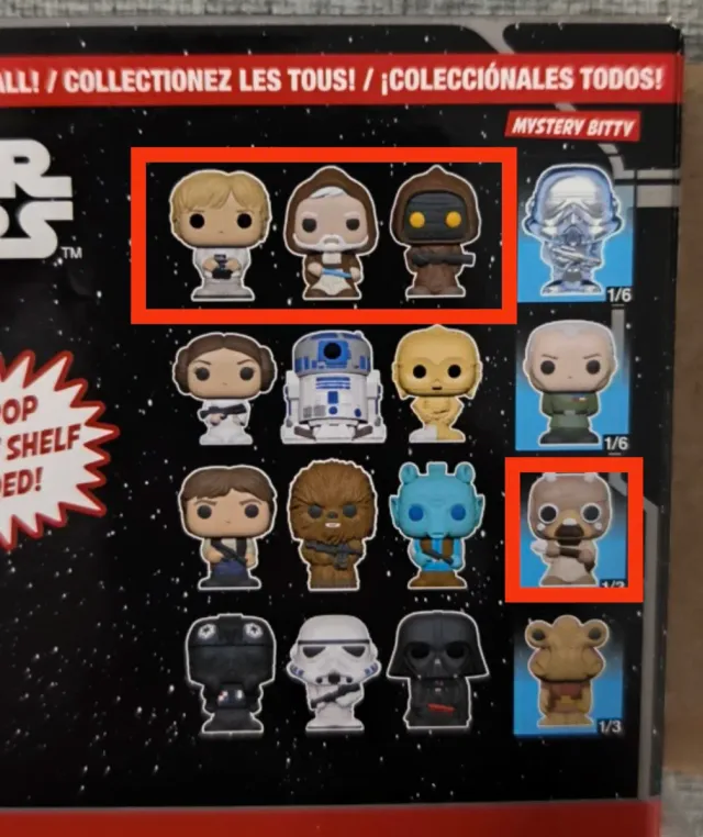 Funko Bitty Pop! Star Wars 4 Pack