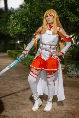 Disfraz Asuna Cosplay Completo
