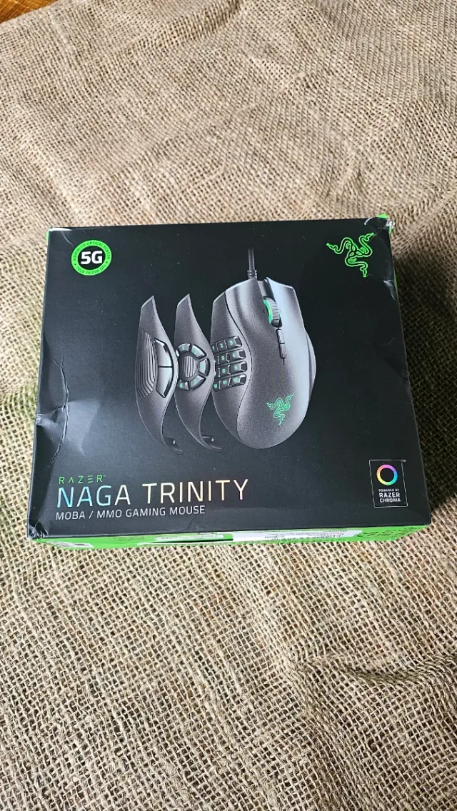 Razer Naga Trinity MOBA/MMO Gaming Mouse
