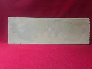 Panel cristal máquina recreativa VERBENA