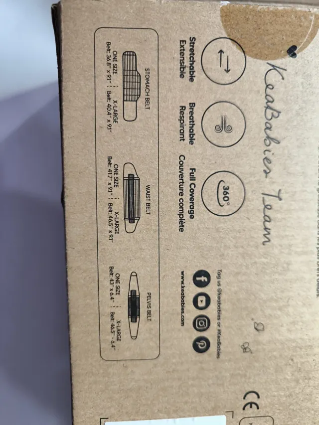 Faja Postparto Beige