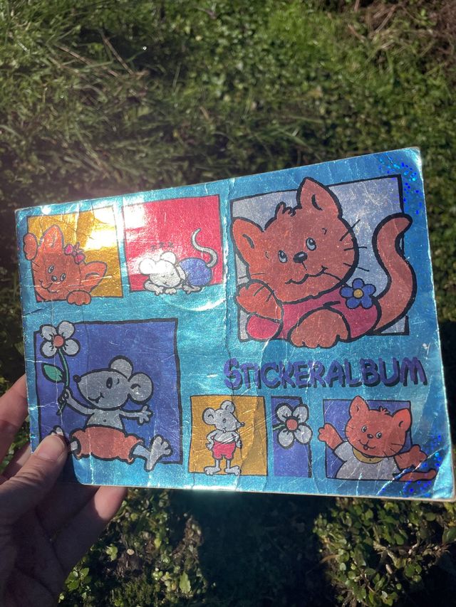 Sticker álbum de la infancia