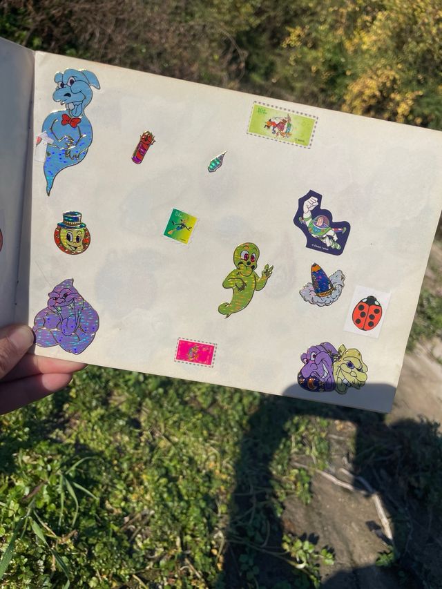Sticker álbum de la infancia