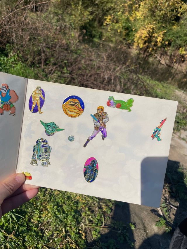 Sticker álbum de la infancia