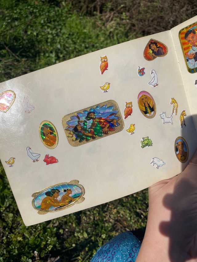 Sticker álbum de la infancia