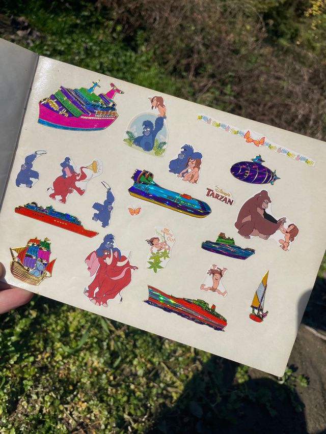 Sticker álbum de la infancia