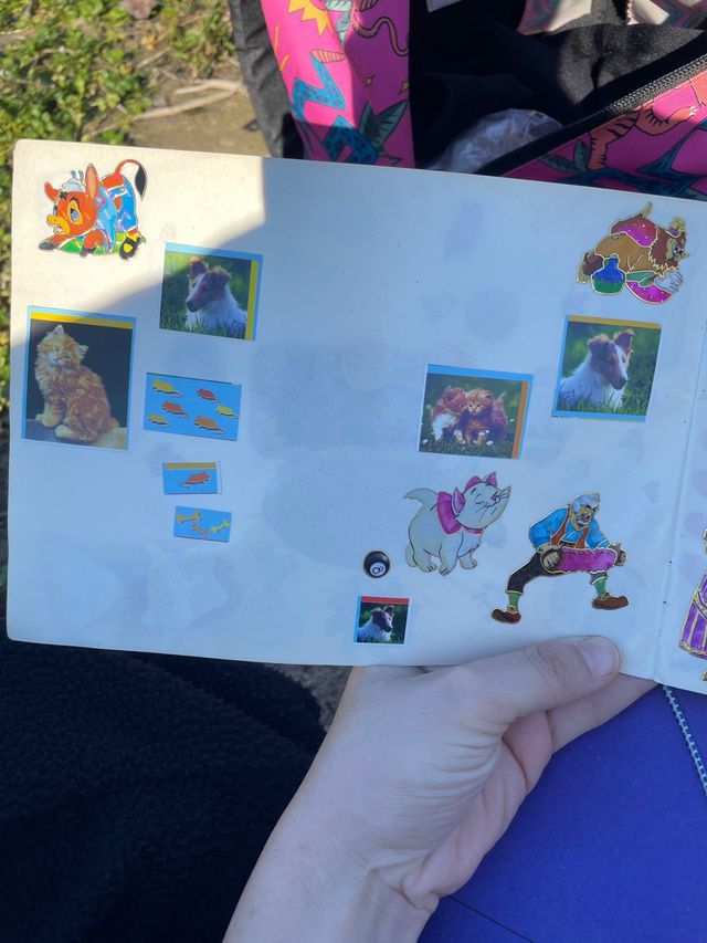 Sticker álbum de la infancia