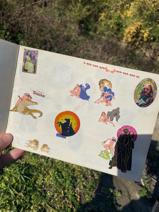 Sticker álbum de la infancia