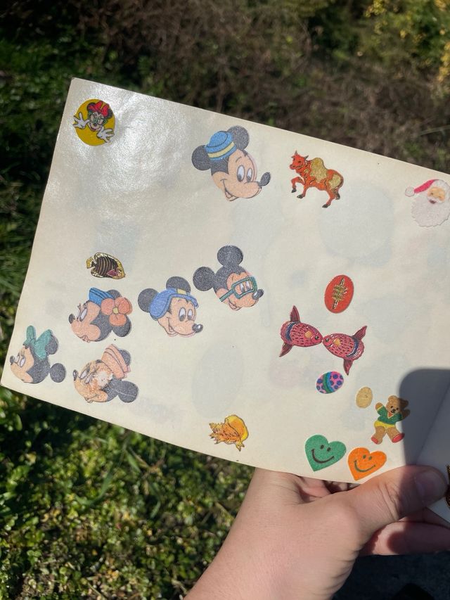 Sticker álbum de la infancia