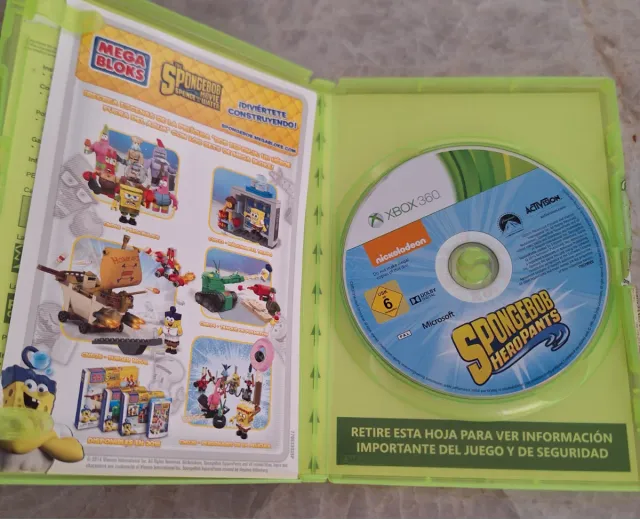 Bob Esponja: El Héroe Xbox 360
