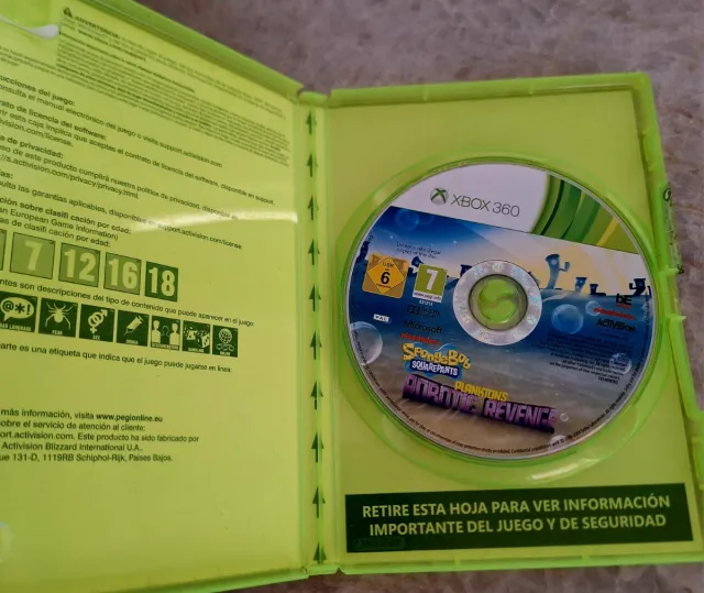 Bob Esponja: El Héroe Xbox 360