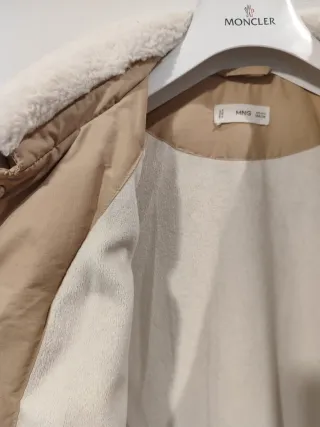 Gabardina Mango forrada Talla S, 13/14 años