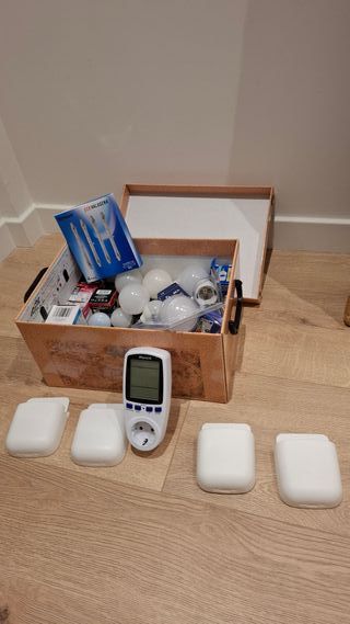 Lote accesorios electricidad