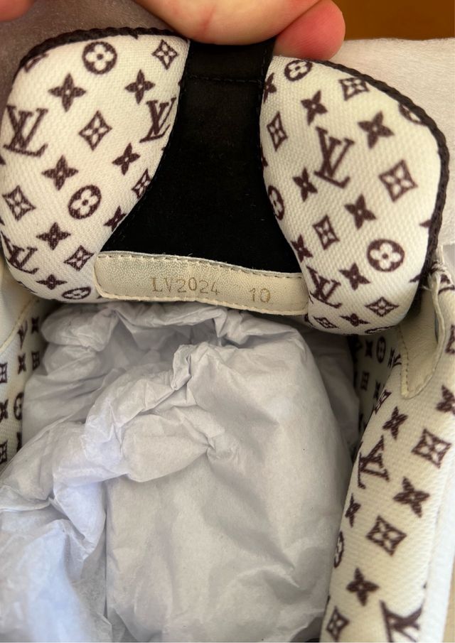 Sneakers Louis Vuitton Beige/Nero