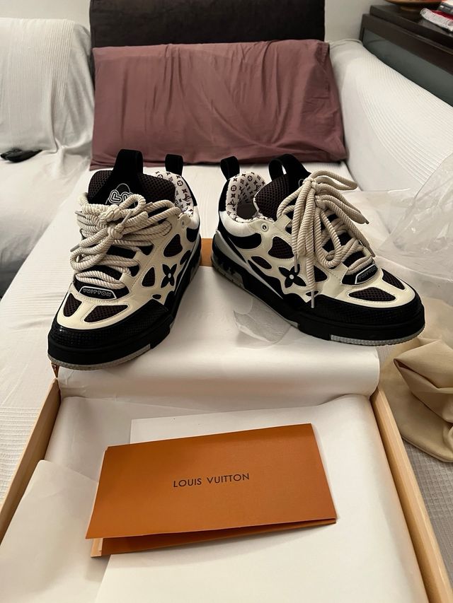 Sneakers Louis Vuitton Beige/Nero