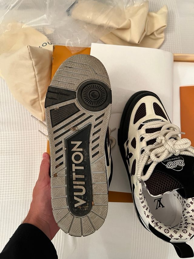 Sneakers Louis Vuitton Beige/Nero