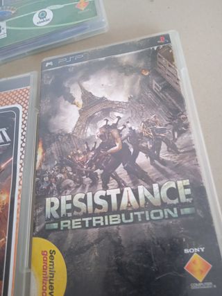 Lote 6 Juegos PSP: PES, Indiana Jones, Star Wars