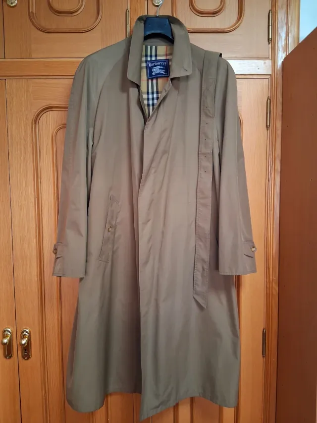 Gabardina Burberry Beige
