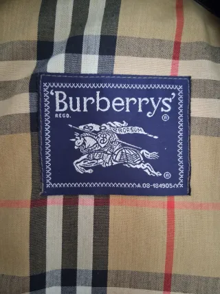 Gabardina Burberry Beige