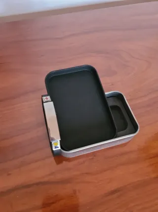 Pulsera Acero y Caucho