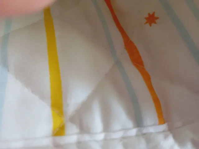 Protector de cuna acolchado