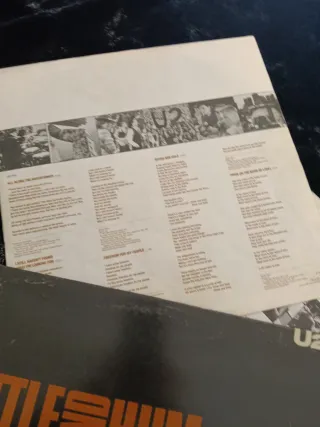 Vinilo U2 - Rattle and Hum