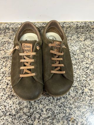 Zapatillas barefoot SUNNI SABBI verdes