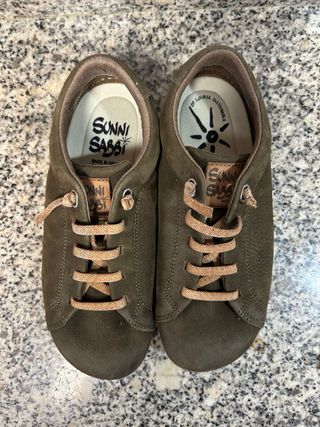 Zapatillas barefoot SUNNI SABBI verdes