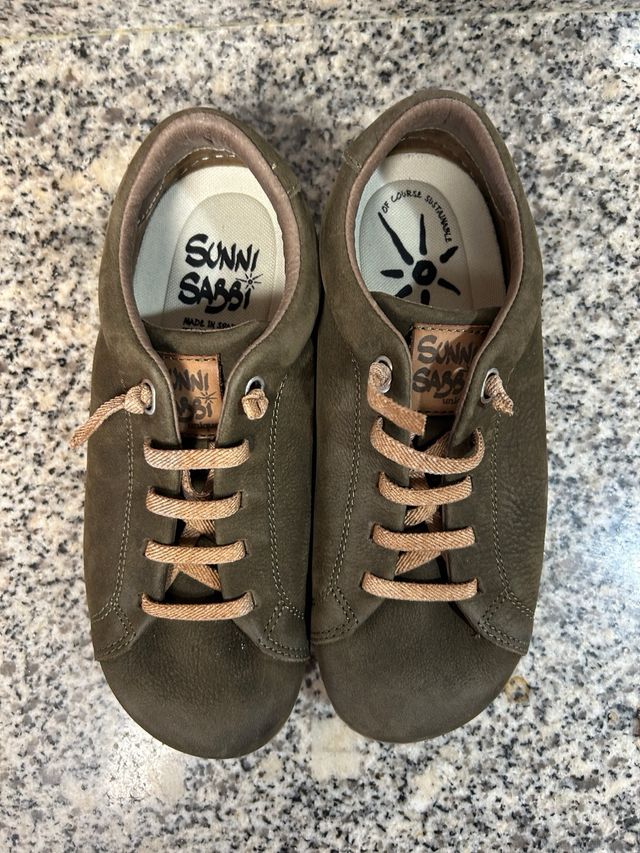 Zapatillas barefoot SUNNI SABBI verdes