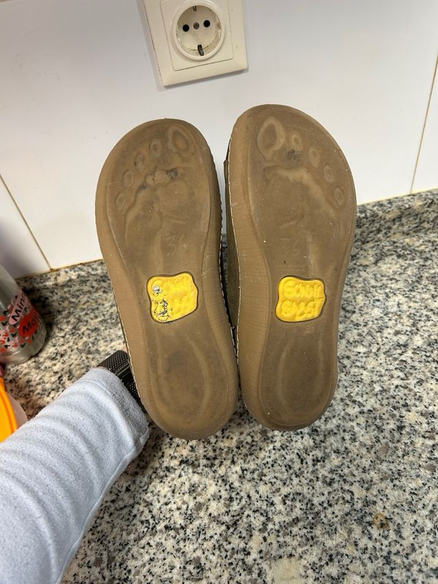 Zapatillas barefoot SUNNI SABBI verdes