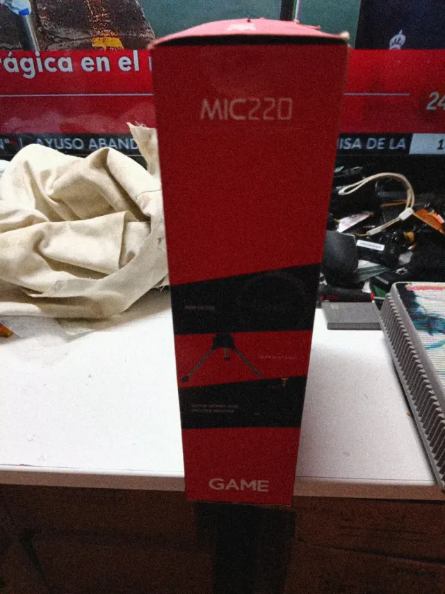 Micrófono GAME MIC220 Negro