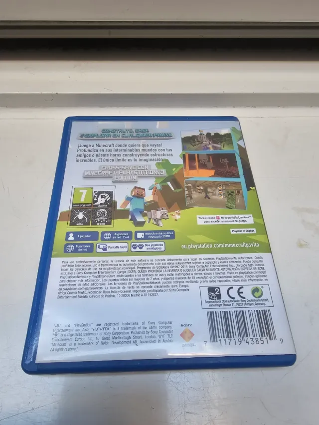 Minecraft PlayStation Vita Edition