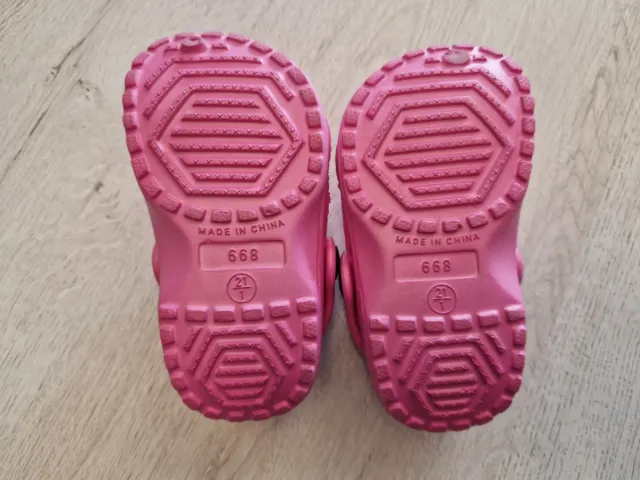 Zuecos infantiles tipo Croc Talla 21