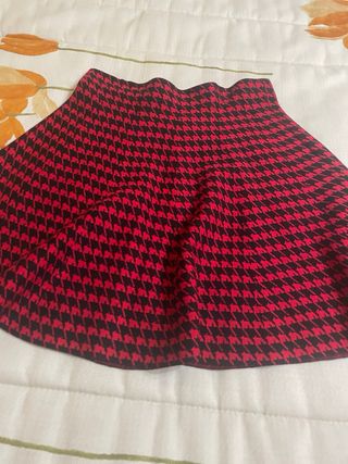 Falda corta invierno