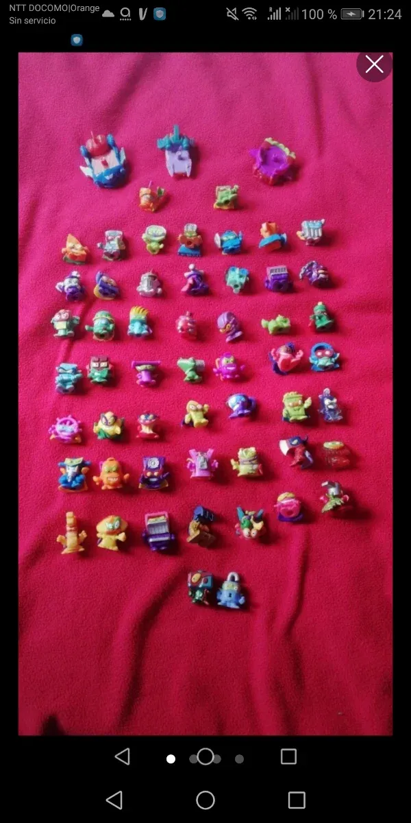 Lote de figuras superthings