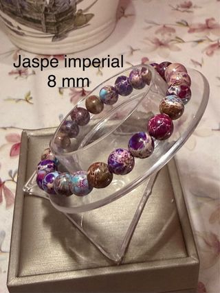 Pulseras minerales naturales precio unidad