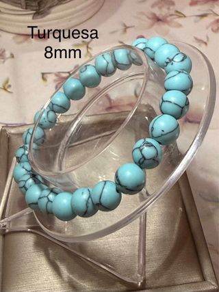 Pulseras minerales naturales precio unidad