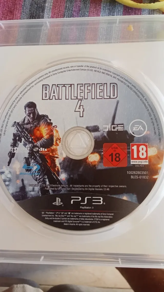 Pack 6 Juegos PS3: FIFA, Battlefield, Call of Duty