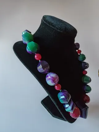 Collana Pietre Multicolor