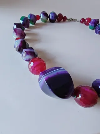 Collana Pietre Multicolor