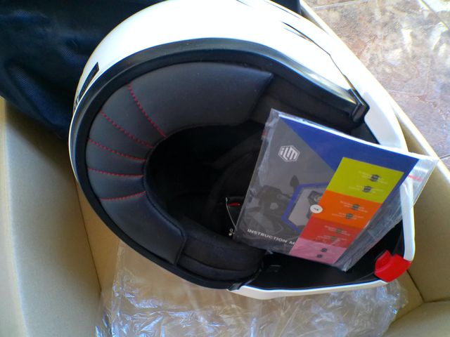 Casco Moto Integral Modular bianco